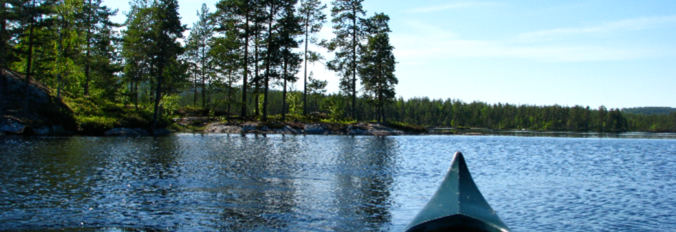 August: Kano - fisketur i Sigdal